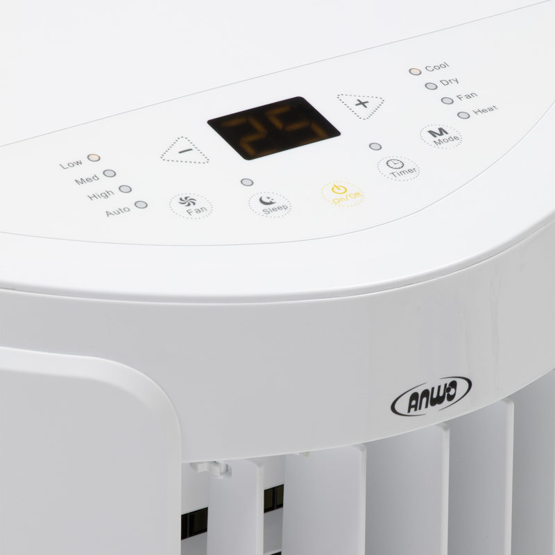 Aire Acondicionado Portátil Frío/Calor R410A 14.000 BTU ANWO 220V - imagen 2
