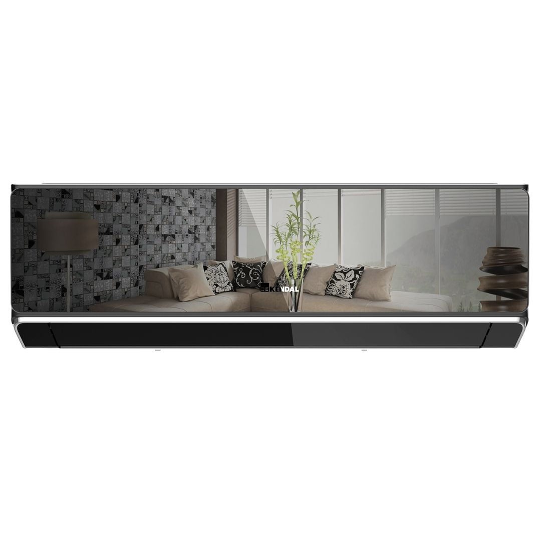 Aire Acondicionado Inverter Negro Black Mirror 12.000 btu/hr - Kendal