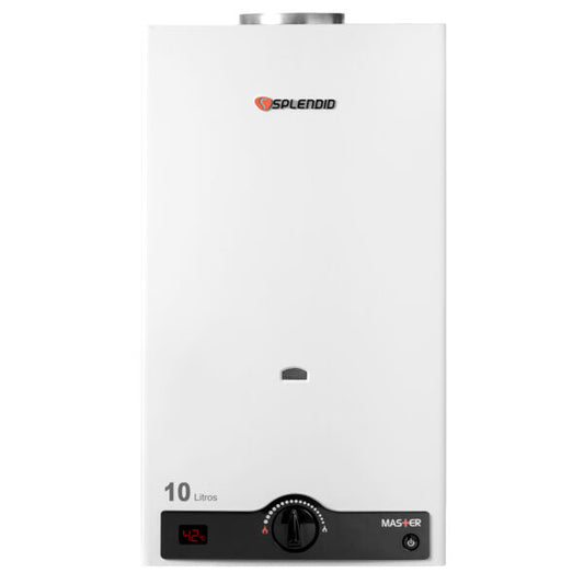 Calefont 10 Litros Tiro Natural Gas Licuado Master - Splendid