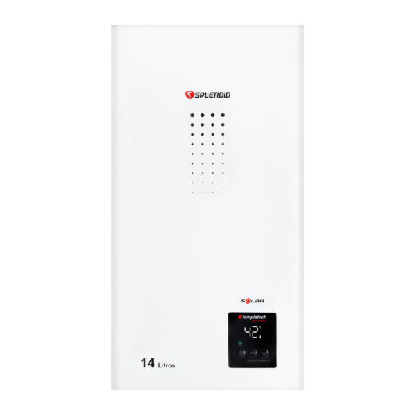 Calefont 14 Litros Tiro Natural Gas Natural Templatech Fullcontrol - Splendid