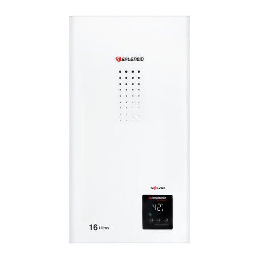 Calefont 16 Litros Tiro Natural Gas Licuado Templatech Fullcontrol - Splendid