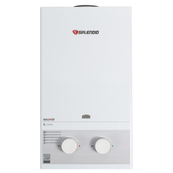 Calefont 8 Litros Tiro Natural Gas Licuado Master - Splendid