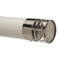 Kit para calefont Tiro Forzado Escape horizontal 60 mm - Anwo