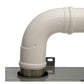 Kit para calefont Tiro Forzado Escape horizontal 60 mm - Anwo