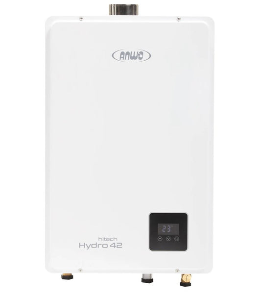 Calefont 24 litros Tiro forzado Gas Licuado Hitech Hydro 42 - Anwo